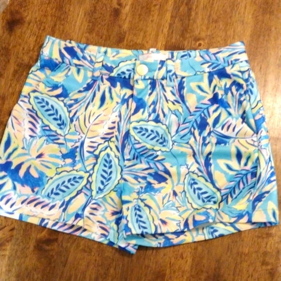 Colorful Floral Stella Parker Shorts 6 - Picture 1 of 4